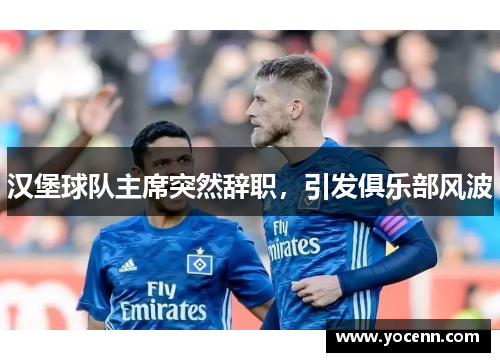 汉堡球队主席突然辞职，引发俱乐部风波