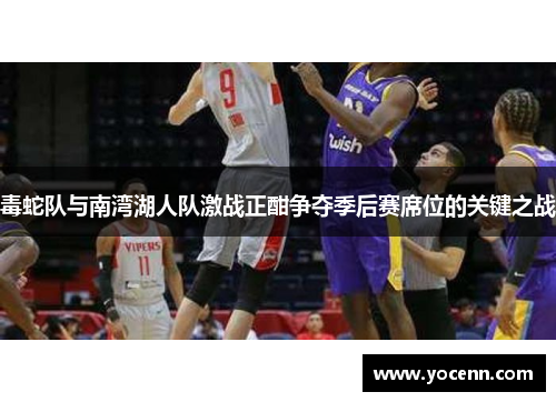 毒蛇队与南湾湖人队激战正酣争夺季后赛席位的关键之战